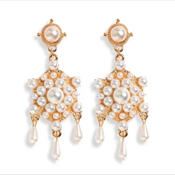 Revolve 8 other reasons pear earrings - Picture 1 of 5